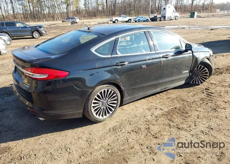 2018 Ford Fusion Hybrid Titanium from USA, damaged, VIN 3FA6P0RU0JR248882